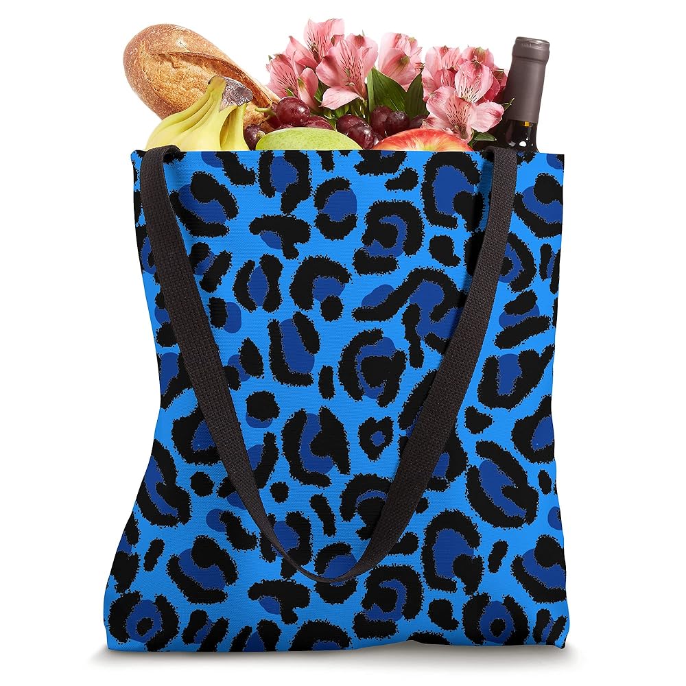 Amazon.com: Blue Leopard Print Y2K Aesthetic Retro 90s